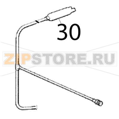 Mechanisch filtern Scotsman EC 126 AS Mechanisch filtern Scotsman EC 126 ASЗапчасть на деталировке под номером: 30