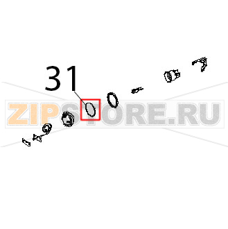 OR 46x2, VMQ 70, rosso Unox XBC 804 OR 46x2, VMQ 70, rosso Unox XBC 804Запчасть на деталировке под номером: 31