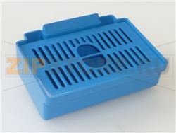 VASCHETTA RACCOGLIGOCCE BLU CON GRIGLIA 