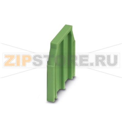 Деталь для увеличения шага Phoenix Contact RZ-KDS 4 увеличивает шаг на 2,5 мм, соединяется с клеммным модулем шипами, цвет: зеленый.Минимальный заказ: 100 шт.Упаковка: 100 шт.