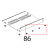 Clip fissaggio cassetto raccogligocce Unox XBC 604P