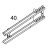 Welded left inlet guide Fagor FI-2700I