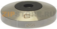 TAMPER BASE M8 FLAT S.STEEL ø 56 mm