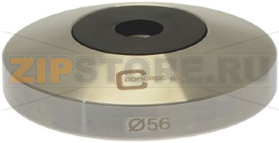 TAMPER BASE M8 FLAT S.STEEL ø 56 mm 