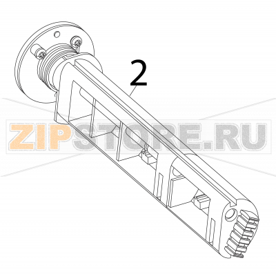 Label slack absorber assembly Intermec PX6i Label slack absorber assembly Intermec PX6iЗапчасть на деталировке под номером: 2Название запчасти на английском языке: Label slack absorber assembly Intermec PX6i.