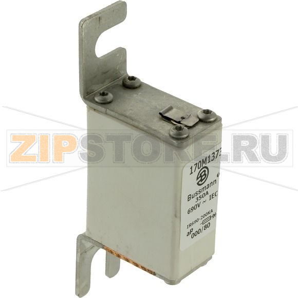 Предохранитель, 400 A, AC 600 В, 200 кА, size 000, 21x40x100 мм, aR, DIN, IEC Eaton FUSE 400A 6 