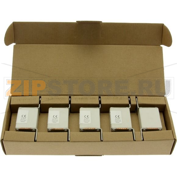 Предохранитель, 400 A, AC 600 В, 200 кА, size 000, 21x40x100 мм, aR, DIN, IEC Eaton FUSE 400A 6 