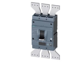 circuit breaker 3VA2 IEC frame 1250 breaking capacity class  C Icu=110kA @ 415 V 3-pole, line protection ETU860,  LSIG, In=1250A overload protection Ir=500A ...1250A short circuit protection Isd=0,6..10x In, Ii=1,5..10x In N conductor protection optional