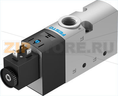 Распределитель с электроуправлением Festo VUVS-LT30-M32U-MD-G38-F8-1B2 