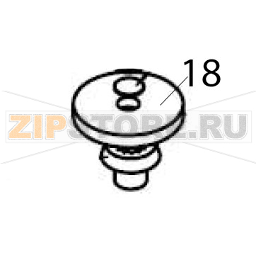 Nut S/S Hurakan HKN-BLW2 Nut S/S Hurakan HKN-BLW2Запчасть на деталировке под номером: 18
