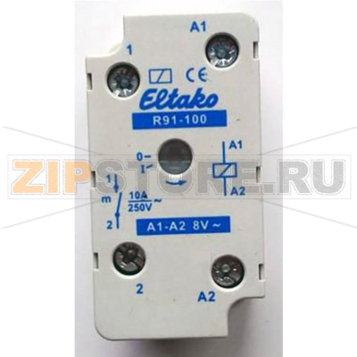 Реле электромеханическое 8 В, 8 А, 1 шт Eltako R91-100-8VAC 