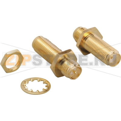 Разъем обратный SMA, гнездо SMA, 1 шт TRU Components 1579576 