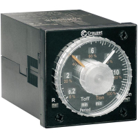 Реле-таймер 0.02 с-300 ч, 1 шт Crouzet TMR 48L
