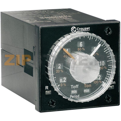 Реле-таймер 0.02 с-300 ч, 1 шт Crouzet TMR 48L 