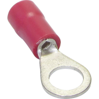 Наконечник кольцевой 1.5 мм², Ø: 4.3 мм, красный, 1 шт TRU Components 1583064