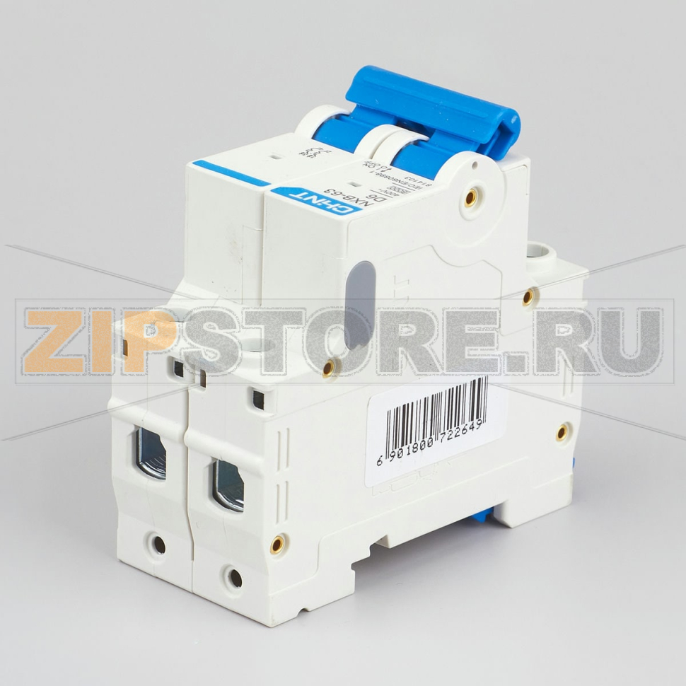 Выключатель автоматический 6 А, 6 кА, 2 полюса Chint NXB-63 