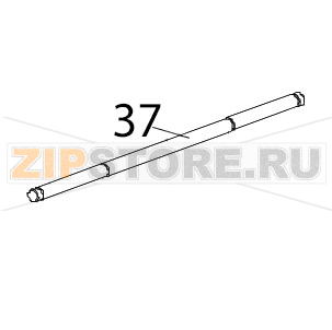 Shaft cutter Zebra TTP-2010 Shaft cutter Zebra TTP-2010Запчасть на деталировке под номером: 37