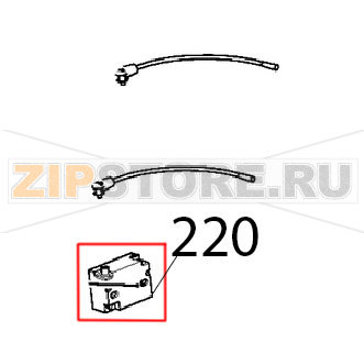 Accenditore S5E Unox XBC 615EG Accenditore S5E Unox XBC 615EGЗапчасть на деталировке под номером: 220