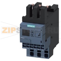РЕЛЕ КОНТРОЛЯ 3RR, ДЛЯ МОНТАЖА НА КОНТАКТОР 3RT2, ТИПОРАЗМЕР S0, ИСПОЛНЕНИЕ STANDARD, ЦИФРОВАЯ РЕГУЛИРОВКА ПАРАМЕТРОВ, С ЖКД, КОНТРОЛЬ ПОЛНОГО ТОКА 4 - 40A, 20-400 ГЦ, 3-Ф. ПИТАНИЕ 24-240 V AC/DC, 1 П КОНТАКТ, 1 ПП ВЫХОД Siemens 3RR2242-2FW30