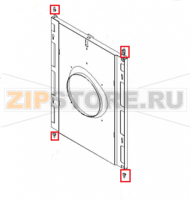 Screw te M6 ø16x23 Angelo Po FX101E3 Screw te M6 ø16x23 Angelo Po FX101E3Запчасть на 