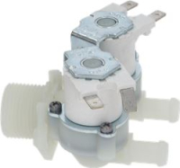 SOLENOID VALVE 2-WAYS 24V 180° DC
