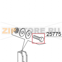 M6x16 stainless steel screw (minimum 5 pieces) DIHR LP3 S Plus