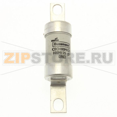 Предохранитель, 100 A, AC 415 В, 80 кА, BS88/A4, 27x110 мм, gM, BS Eaton 100M125 415V AC BS88 FUS 