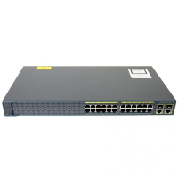 Коммутатор 24xFE, 2xGE/SFP, 64 Мб, LAN Lite Cisco WS-C2960+24TC-S