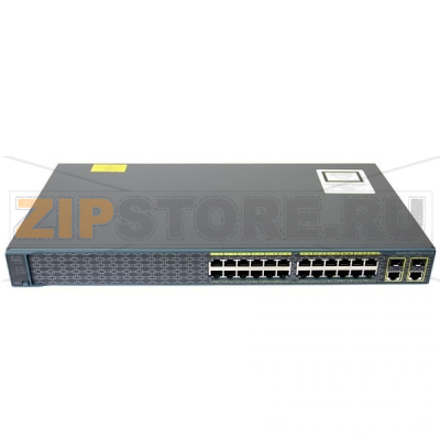 Коммутатор 24xFE, 2xGE/SFP, 64 Мб, LAN Lite Cisco WS-C2960+24TC-S 