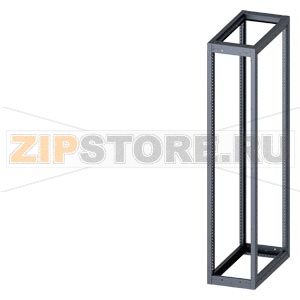 SIVACON, Supporting structure, for standard Empty enclosure, H: 2000 mm, W: 400 mm, T: 800 mm, RAL 7035 Siemens 8MF1048-2GS40 