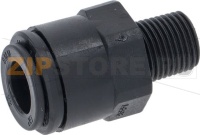 END PIECE STRAIGHT 8MMX1/8 BSPT