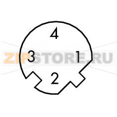 Принадлежности; 4-пол. Wago 756-9504/040-000 