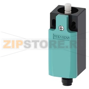 ПОЗИЦИОННЫЙ ВЫКЛЮЧАТЕЛЬ SIRIUS, ПЛАСТИКОВЫЙ КОРПУСВ СООТВ. С EN50047, 31MM 1НО/1НЗ SNAP-ACTION КОНТАКТЫ INTEGRATED (НОT REPLACEABLE) C M12 CONNECTOR, 4-ПОЛ. PIN ASSIGNMENT: PIN1=21, PIN2=22, PIN3=13,PIN4=14, ДЛЯ MAX.250V И 4A WITH TEFLON ПЛУНЖЕР Siemens 3 