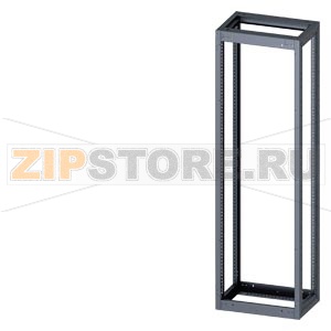 SIVACON, Supporting structure, for standard Empty enclosure, H: 2000 mm, W: 600 mm, T: 400 mm, zinc-plated Siemens 8MF1064-2GS30 