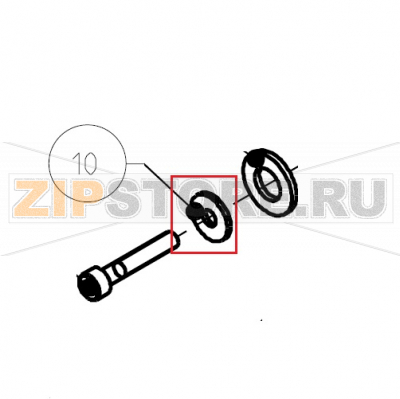 Rosetta 5x15 Zn UNI 9021 Imesa ES 10                            Rosetta 5x15 Zn UNI 9021 Imesa ES 10Запчасть на сборочном чертеже под номером: 10Название запчасти на итальянском языке: Rosetta 5x15 Zn UNI 9021 Imesa ES 10