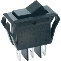 Переключатель клавишный 250 В/AC, 10 А, 1 x вкл/вкл, 1 шт SCI R13-72C-01