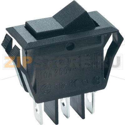 Переключатель клавишный 250 В/AC, 10 А, 1 x вкл/вкл, 1 шт SCI R13-72C-01 