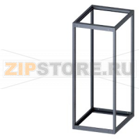 SIVACON, Supporting structure, for standard Empty enclosure, H: 2000 mm, W: 800 mm, T: 1000 mm, RAL 7035 Siemens 8MF1080-2GS40