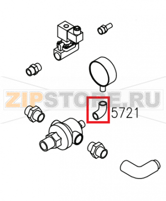 Gomito 1/4&#039; MF Ottone Aristarco TR 1650                         Gomito 1/4' MF Ottone Aristarco TR 1650Запчасть на сборочном чертеже под номером: 5721Название запчасти Aristarco на итальянском языке: Gomito 1/4' MF Ottone Aristarco TR 1650