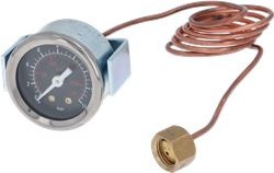PRESSURE GAUGE D40 G1/4F W-TUBE 16BAR 