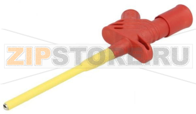 Зажим 2 мм, 6 А, 1 кВ/DC, тип: крючок, черный Hirschmann KLEPS 2900 SW 