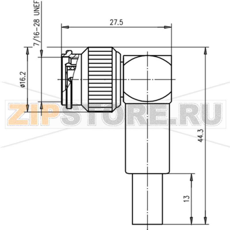 Разъем TNC, 75 Ом, 1 шт Telegärtner J01012A2266 