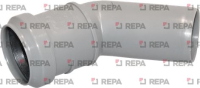 ELBOW SLEEVE 45°WITH GASKET