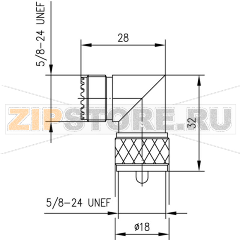 Разъем BNC, штекер UHF, 1 шт Telegärtner J01042F0652 