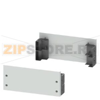 SIVACON, Base, for cabinets with front and rear door, H: 200 mm, W: 600 mm, RAL 7035 Siemens 8MF1260-2CR
