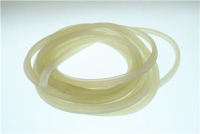 GUARNIZIONE SILICONE CON LABBRO DIM.7X10