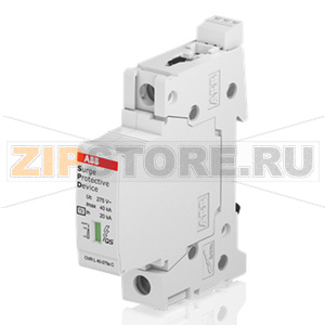 УЗИП OVR T2 40-275s P TS QS ABB 2CTB815704R0000 