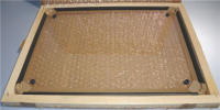 KIT VETRO PORTA FORNO CON GUARNIZIONE