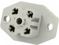 Разъем квадратный 6 А, 250 В, IP65, 4 контакта Hirschmann G 30 E 3 F