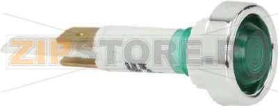 ИНДИКАТОРНАЯ ЛАМПОЧКА ЗЕЛЕНАЯ 250В 